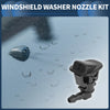 Jeep Wrangler JK Front Windshield Washer Nozzles (2013-2017)