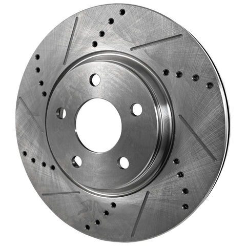 Front & Rear Brake Disc Rotors and Pads Kit Sedan for