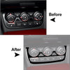 Audi TT TTS Center Console Air Conditioner Switch Button Cover (2008-2014)