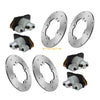 Arctic Cat Wildcat X 1000 2x F&R Brake Calipers w/ Rotors (2013–2013)