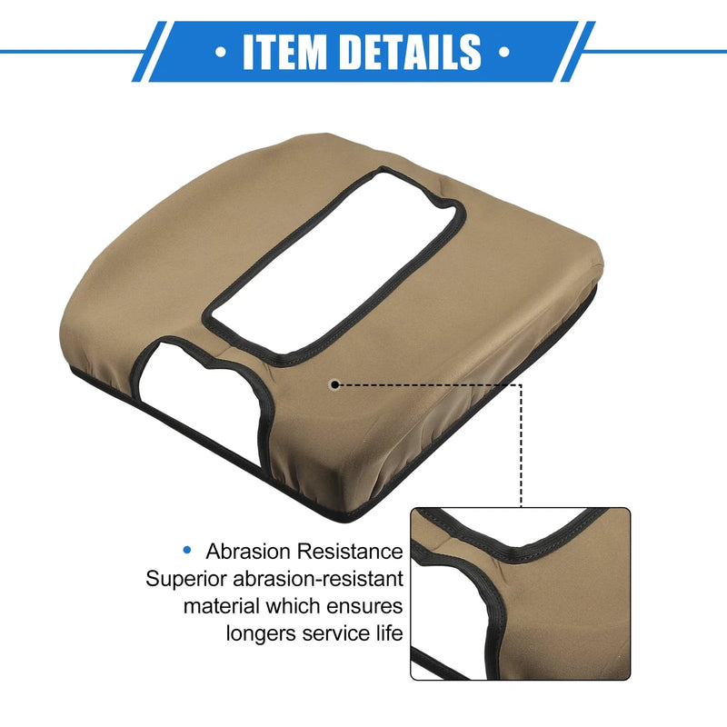 GMC Sierra Deep Brown Armrest Protector Pad Replacement (2014-2017)