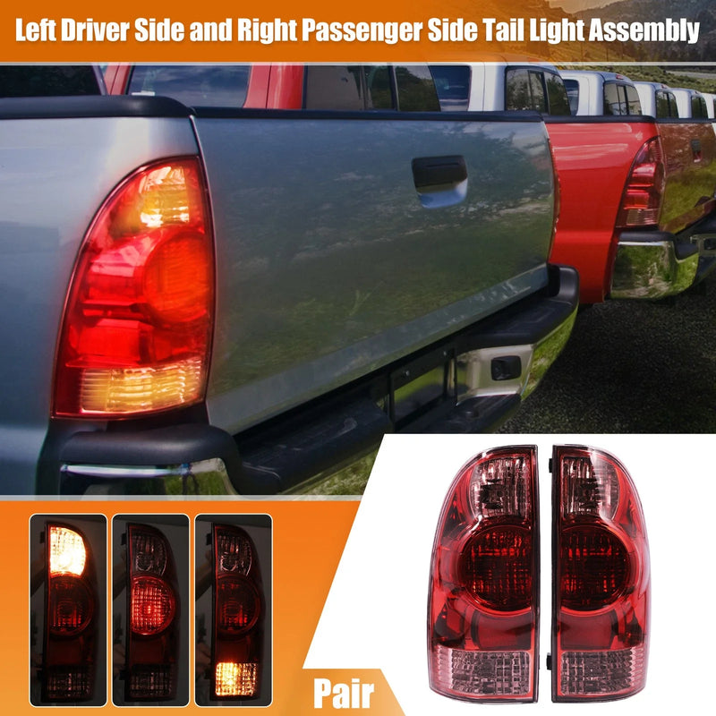 Toyota Tacoma Left Right Side Tail Light Assembly (2005–2015)