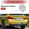 BMW 428i (2014-2016) Silver Tone Rear Tow Hook Cover