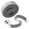 Yamaha Wolverine 350 YFM350 Rear Brake Drum Hub & Shoe (2006–2014)