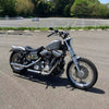 Harley Davidson Dyna / Sportster Silver Rear Fender Mudguard (1994-2003)