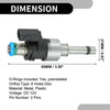 Ford Escape (2017-2019) 1.5L Black 4 x Fuel Injectors