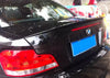 BMW 1 Series E82 E88 Carbon Fiber Rear P Style Spoiler Wing (2007-2013)
