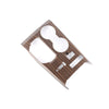Toyota Highlander (2020-2022) Peach Wood Grain Gear Shifter Panel Cover