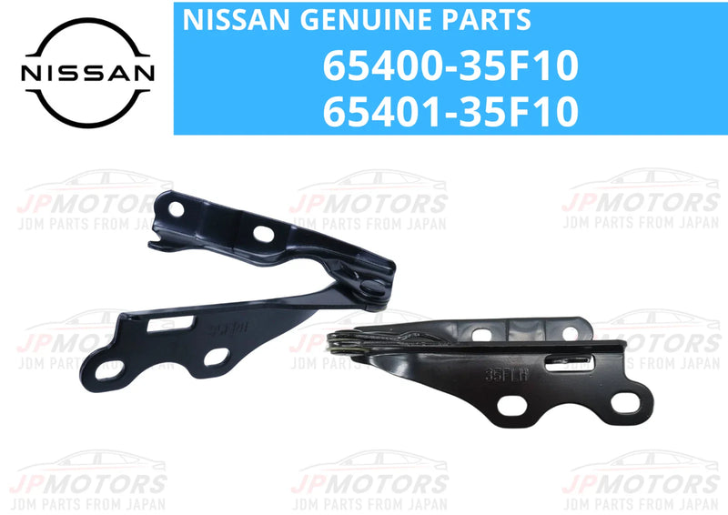 Nissan 240SX 2 x Hood Hinge Assembly RH & LH (1989–1993)