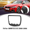 BMW E53 X5 Car Left Side Mirror Cover Cap Trim Ring (2000-2006)