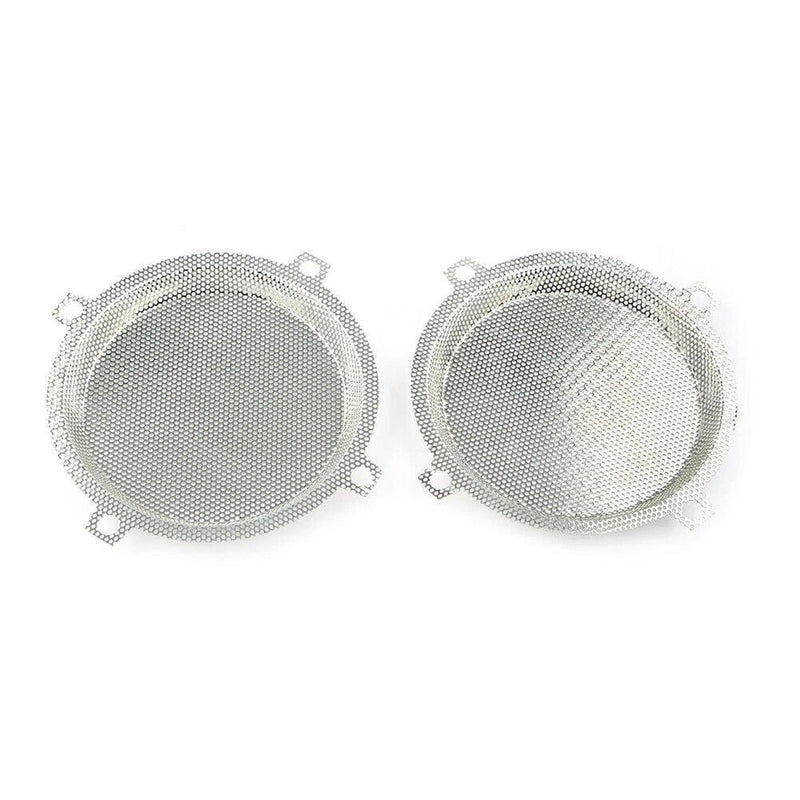 Harley Touring Electra Glide Punched Front Mesh Speaker Grills Covers