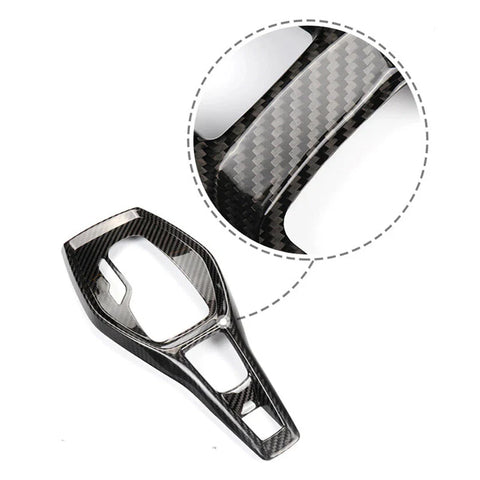 Camaro 2016-2019 Real Carbon Fiber Gear Shift Knob Panel Cover Trim fit