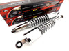 Kawasaki KZ900 350mm JBS Chrome Rear Shock Absorbers (1976-1977)