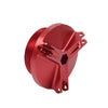 Kawasaki Z750 ZX6R ZX636 ZX10R Red Engine Oil Filler Cap Cover (2004-2023)