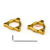 Kawasaki ZX6R, Z1000, Suzuki GSXR 600 / 750, Honda CBR 600 / 900 Fork Adjuster 22mm Gold