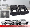 Toyota Hilux MK6 MK7 2 x Black Dash Cup Holders (2005-2015)