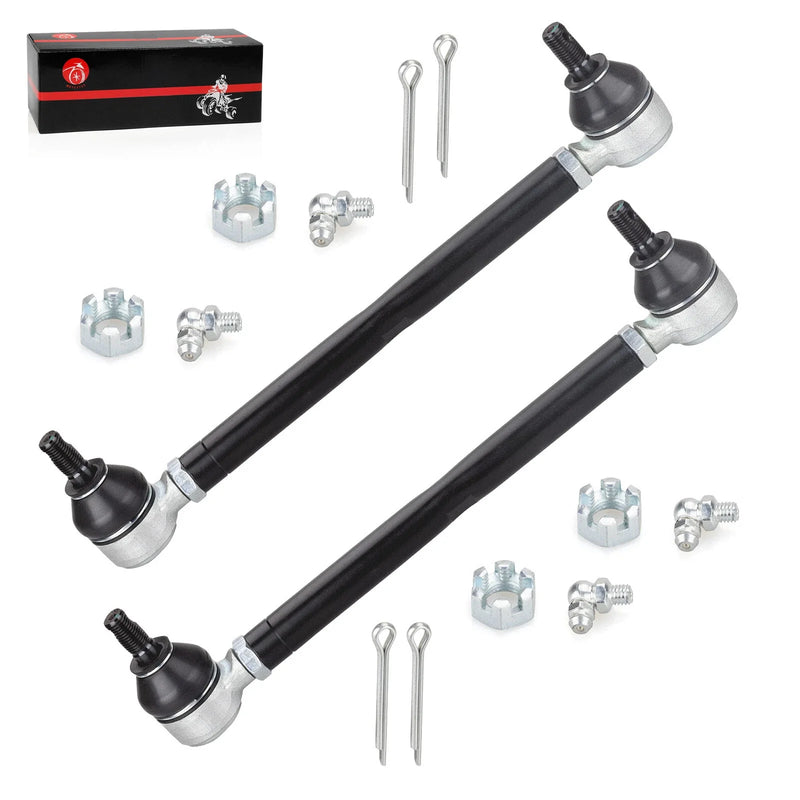 EZGO TXT Golf Cart 2 x Steering Tie Rod & Shaft Assembly (1994-2001)