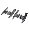 Honda Civic Carbon Fiber Door Handle Bowl Cover Trim (2016-2018)