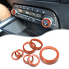 Ford 4WD 7 x AC Headlight Radio Switch Knob Covers (Fits Various Models)