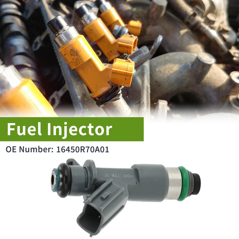 Honda Accord (2008-2017) 1 Pc Gray Fuel Injector 16450R70A01