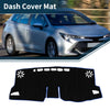 Toyota GR Corolla 2022-2024 Black Blue Dashboard Cover Mat