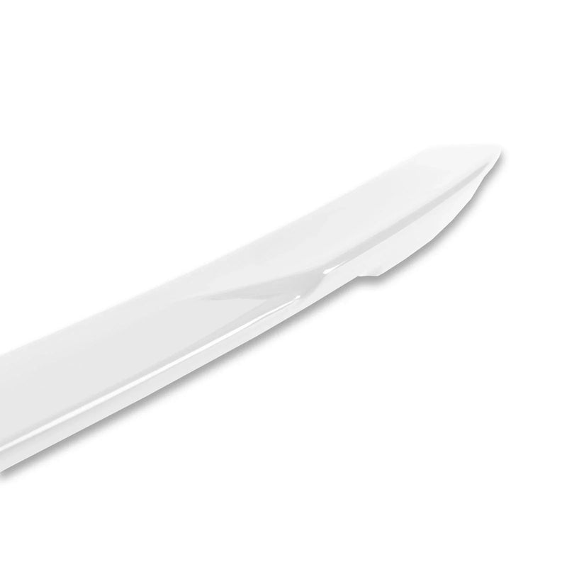 Audi A6 S6 C8 Sedan 2019-2023 White ABS Boot Spoiler