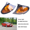 BMW E46 3-Series Sedan 2002-2005 Corner Turn Signal Lights (2 x Yellow Lens)