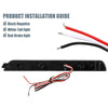 Mazda 3 Smoke Lens Red LED Rear Bumper Reflector Brake Lamp (2004-2009)