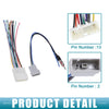 Nissan Car Stereo CD Player Radio Wiring Harness & Antenna Adapter