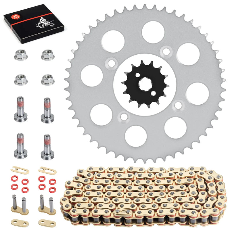 Honda XR100R / CRF100F 14 / 50T 428 X-Ring Drive Sprocket & Chain Kit