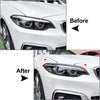 BMW 2 Series F22 F23 F87 M2 Headlight Eyebrow Cover Trim (2014-2021)