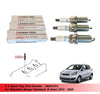 Mitsubishi Mirage Hatchback 3 x Spark Plugs (2012-2016)