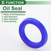Oil Seal 32x45x6mm 5 Pcs Rotary Shaft Seal TPU High Pressure Blue