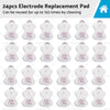 Omron Massagers 24PCS Electrode Replacement EMS Tens Pads