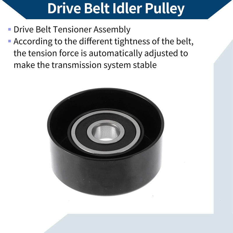 Acura RDX, Honda (2007-2012) - 1 x Pulley Drive Belt Idler Pulley