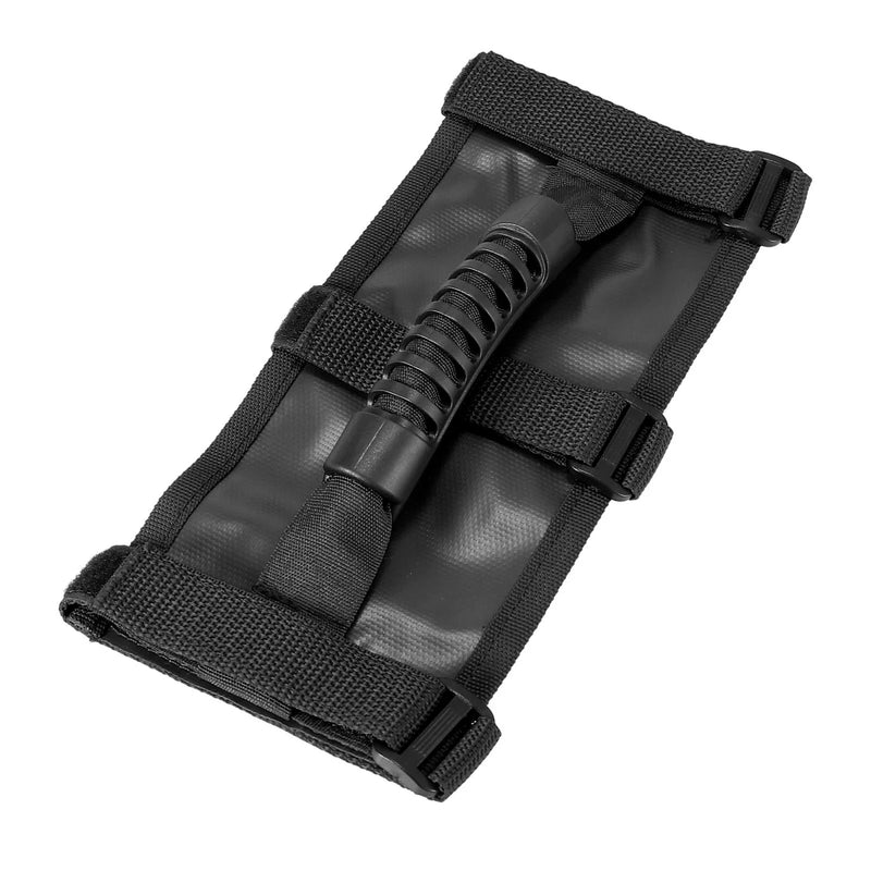 Jeep Wrangler JL JK (2018-2023) Black Smooth Surface 2 x Roll Bar Grab Handles