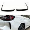 BMW X3 X3M Rear Side Spoiler Trim 1 x Pair Gloss Black (2022-2024)
