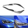 Carbon Fiber Headlight Eyelid Cover Eyebrows fits Lexus IS200t IS250 IS350 17-19