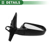 Toyota RAV4 Right Side Door Mirror Manual Folding Gloss Black (2009-2012)
