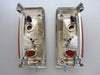 Nissan Navara D21 Pickup Chrome Corner Light Signal Indicators (1986-1989)