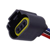 Stock Bulb Wire Pigtail Female 9008 H13 Harness Headlight Plug