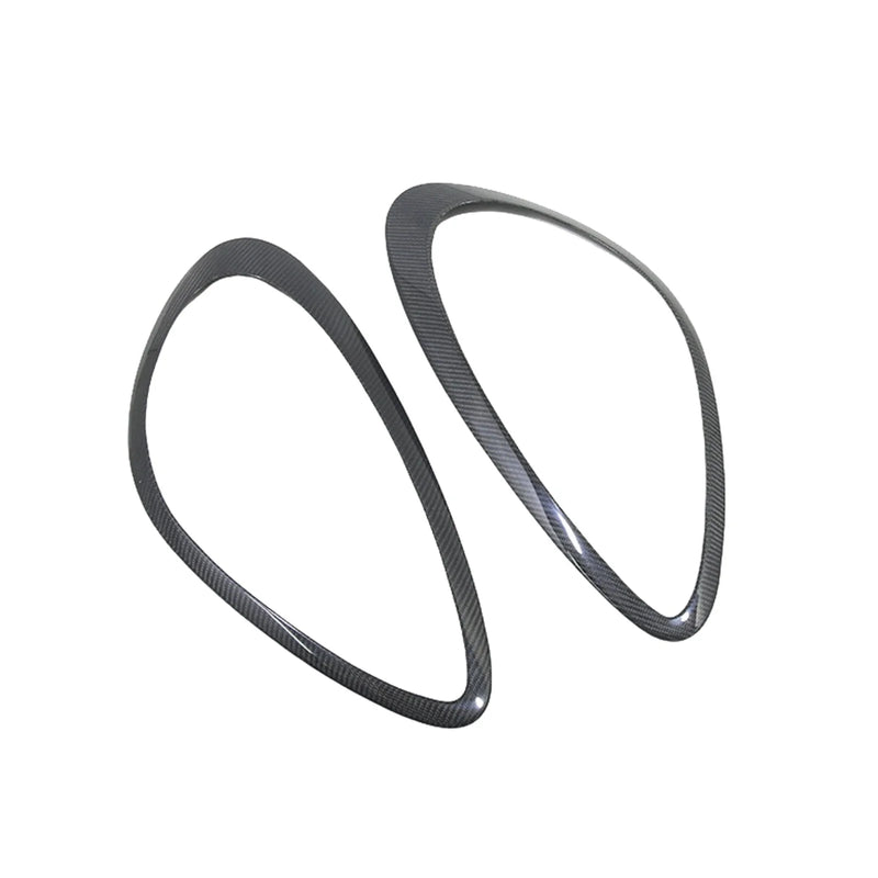 Porsche Cayenne 958 Carbon Fiber Headlight Eyebrow Covers (2011-2014)