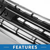 Chevrolet Impala (2014-2020) Black Front Upper Hood Bumper Grille