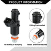Honda Civic (2006-2011) - 4 x Black Injectors Fuel Injector 1.8L