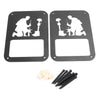 Jeep Wrangler JK Soldier Style Rear Tail Lamp Guards (2007-2016)