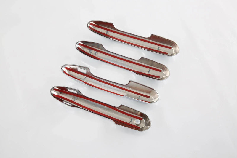 2020-2023 Toyota Highlander Chrome Style Side Door Handle Decor Cover Trim (2020-2023)