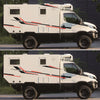 Universal Car Camper RV Trailer Vinyl Decal Stripes