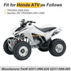 Honda TRX250EX Rear Axle Shaft