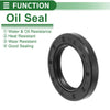 Make Model Oil Seal 30x47x7mm NBR Rubber Black 5 pcs