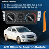 Chevrolet Cobalt A/C Heater Climate Control Module Panel (2005-2010)